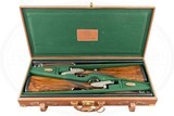 PAIR OF ARRIETA MODEL 803 SIDELOCK EJECTOR 12 GAUGES W/ 28 INCH BARRELS - CASED - Image 1 of 17