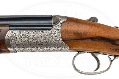 ZOLI ROUND BODY PERNICE 3 BARREL SET 20 GAUGE 28 GAUGE AND 410 - GIOVANELLI ENGRAVED - Image 3 of 21