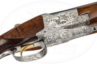 BROWNING SUPERPOSED DIANA GRADE 12 GAUGE MADE 1972 KOWALSKI ENGRAVED - Image 7 of 16