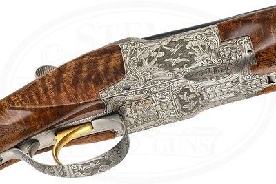 BROWNING DIANA GRADE SUPERPOSED LIGHTNING 20 GAUGE L. CAMPA ENGRAVED MADE 1974 - Image 7 of 17