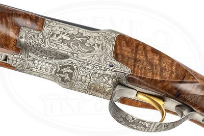 BROWNING DIANA GRADE SUPERPOSED LIGHTNING 20 GAUGE L. CAMPA ENGRAVED MADE 1974 - Image 8 of 17