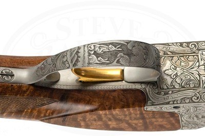 BROWNING DIANA GRADE SUPERPOSED LIGHTNING 20 GAUGE L. CAMPA ENGRAVED MADE 1974 - Image 11 of 17