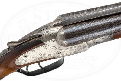 BAKER GUN CO. A GRADE 12 GAUGE DAMASCUS - Image 5 of 16