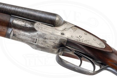BAKER GUN CO. A GRADE 12 GAUGE DAMASCUS - Image 8 of 16