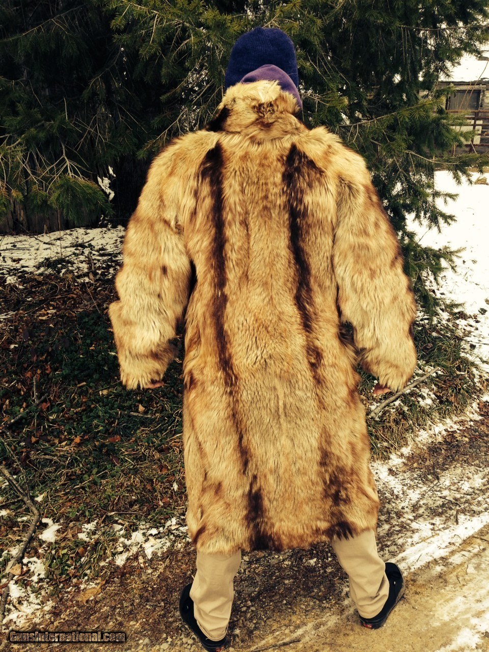 Cowboy -Hunter-Trapper- Frontiersman Fur coat