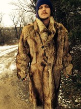 Cowboy -Hunter-Trapper- Frontiersman Fur coat - 5 of 7