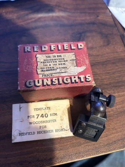 Redfield No. 70 BRH Micrometer Sight