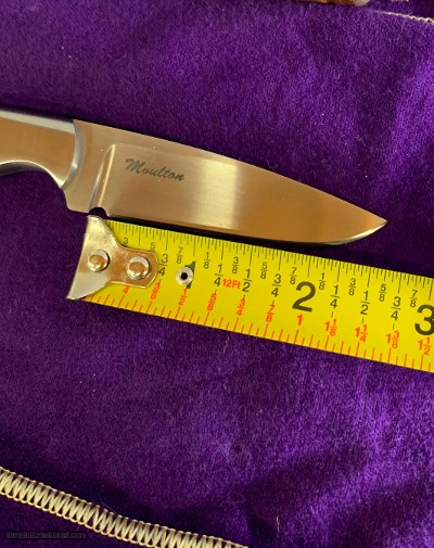Custom knife By Moulton