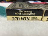 Browning 270
Win. - 1 of 3