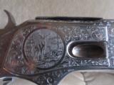 Armsport Deluxe Engraved Model 4502 - " Winchester 1873 Clone" .44-40 cal. Lever Action Rifle - 14 of 20