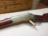 A.Uberti 1866 Yellow Boy saddle ring carbine 19" 44-40 - 2 of 12