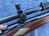 Winchester M52 Target rifle, 22LR with Lyman target spot 12X A/O - 8 of 20