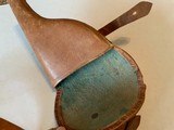 Antique Leather Shoulder Holster with Bandolier - 7 of 10