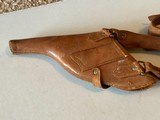 Antique Leather Shoulder Holster with Bandolier - 3 of 10