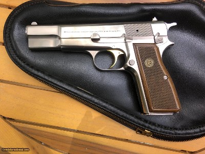 Browning HiPower Nickel Series