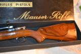 Browning Safari w/Mauser Action & Gold Engraving - 1 of 12