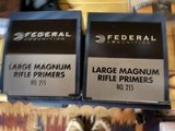 FEDERAL LARGE MAGNUM RIFLE PRIMERS NO. 215 - 3 of 3