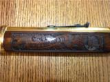 Winchester 94AE Kosciusko Indiana Gold Plated Engraved Rifle in .45 Colt- 15 of 17