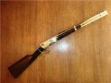 Winchester 94AE Kosciusko Indiana Gold Plated Engraved Rifle in .45 Colt- 13 of 17