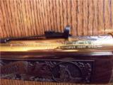 Winchester 94AE Kosciusko Indiana Gold Plated Engraved Rifle in .45 Colt- 12 of 17