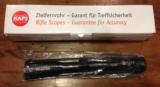 Kaps Rifle Scope 6x42 mm 30mm tube German #4 Reticle Made in Germany 