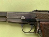 **SOLD** (FN) Browning Hi Power, WWII Nazi, Tangent Sight, Serial 96777 - 3 of 18