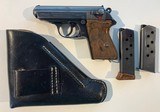 Walther PPK High-Polish WW2 Nazi Waffenamt Rig Serial 322228k (with SS mag & finger ext mag) - 2 of 15