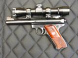 Ruger Mark III Target 22lr with Simmons Prohunter Scope - 1 of 5