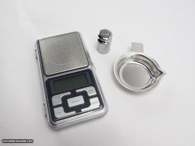 Precision digital reloading scale