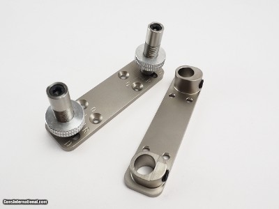 Perazzi adjustable comb hardware by Giuliani - locknut elevation - Image 2 of 2