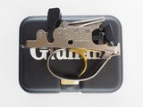 Giuliani trigger for Perazzi MX - externally selectable - nickel - gold blade - 1 of 2