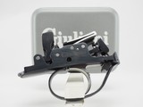 Giuliani trigger for Perazzi MX
externally selectable w/ MX2000 engraving
silver blade
