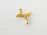 Gold, setback (externally selectable) trigger blade for Perazzi MX - by Giuliani