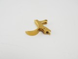 Gold, setback (externally selectable) trigger blade for Perazzi MX - by Giuliani - 2 of 2