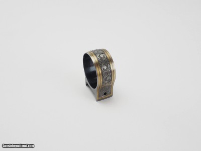 Kolar #4 barrel hanger - hand engraved, gold inlaid - level III