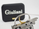 Giuliani double release trigger for Perazzi MX2000 - MX2000/Lusso engraving - old silver finish - 2 of 8