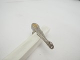24k gold Nickle SCO engraved "Broken Clay" top lever for Perazzi MX-Series - by Giuliani - 2 of 2