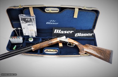 Blaser F3 Competition Sporting - Exclusive Scroll -RH - 12ga/32