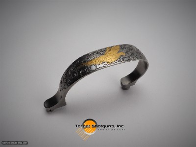Target Shotguns, Inc. Kolar trigger guard - 24k Gold Pigeon