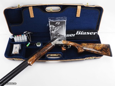 Blaser F3 Vantage - Exclusive Scroll - LH- Wood grade 9 - NEW