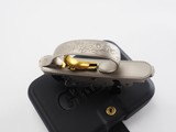 Giuliani true mechanical trigger for Perazzi MX - nickel, gold adj blade - MX2000 engraving - 3 of 4