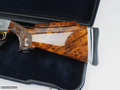 Silver Seitz single - 12ga/34” RH - upgraded wood - used/excellent - Image 3 of 10