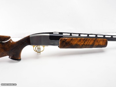 Silver Seitz single - 12ga/34” RH - upgraded wood - used/excellent - Image 8 of 10