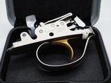 Giuliani Trigger for Perazzi MX - externally selectable - Lusso engraving - nickel (#113) - NEW! - 3 of 5