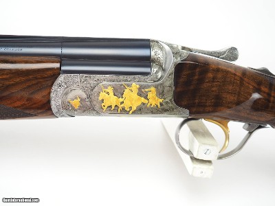 Perazzi MX8 - Engraved by Reno Greco - 12ga/29.5