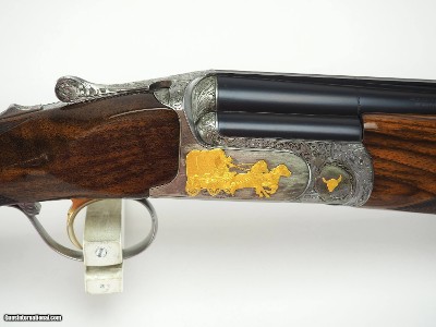 Perazzi MX8 - Engraved by Reno Greco - 12ga/29.5