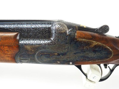 Continental Arms Co. Engraved Shotgun - 12ga/30