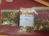 22 Hornet bullets, brass, and dies - 2 of 3