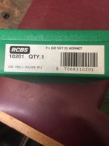 22 Hornet bullets, brass, and dies - 3 of 3