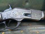 1873 Winchester factory engraved short rifle - 6 of 10
